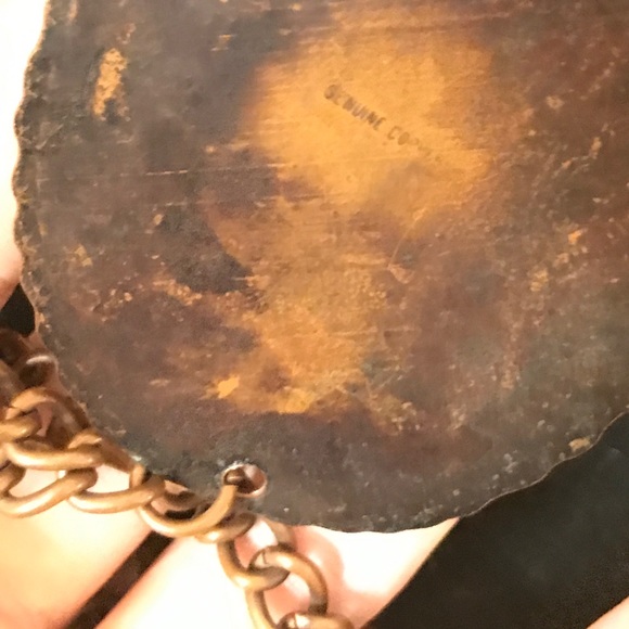 Copper Theatre 🎭 Mask Necklace - Picture 7 of 7